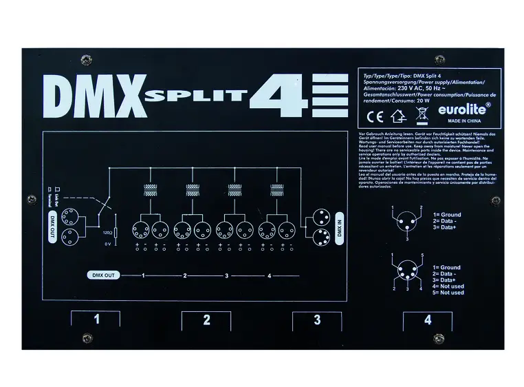 EUROLITE DMX Split 4 